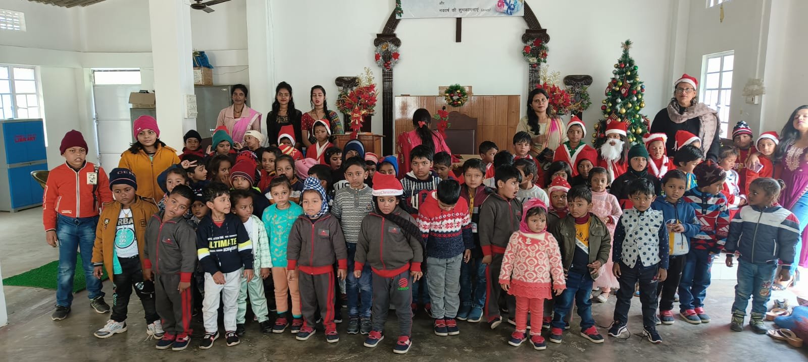 Bachpan Play School के बच्चों ने सांता क्लॉज बनकर मनाया क्रिसमस डे